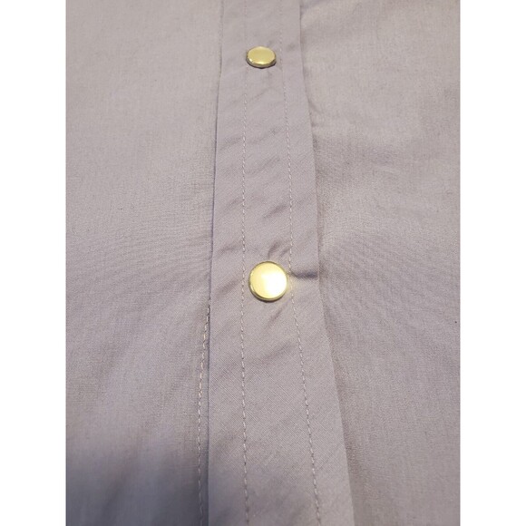 Vintage 1960's Western Pearl Snap Pastel Button Down Shirt M/L - Picture 6 of 13